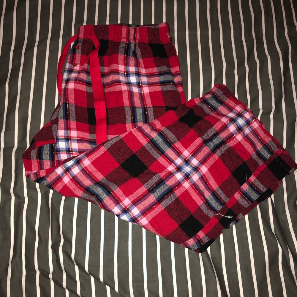 Plaid pajama pants